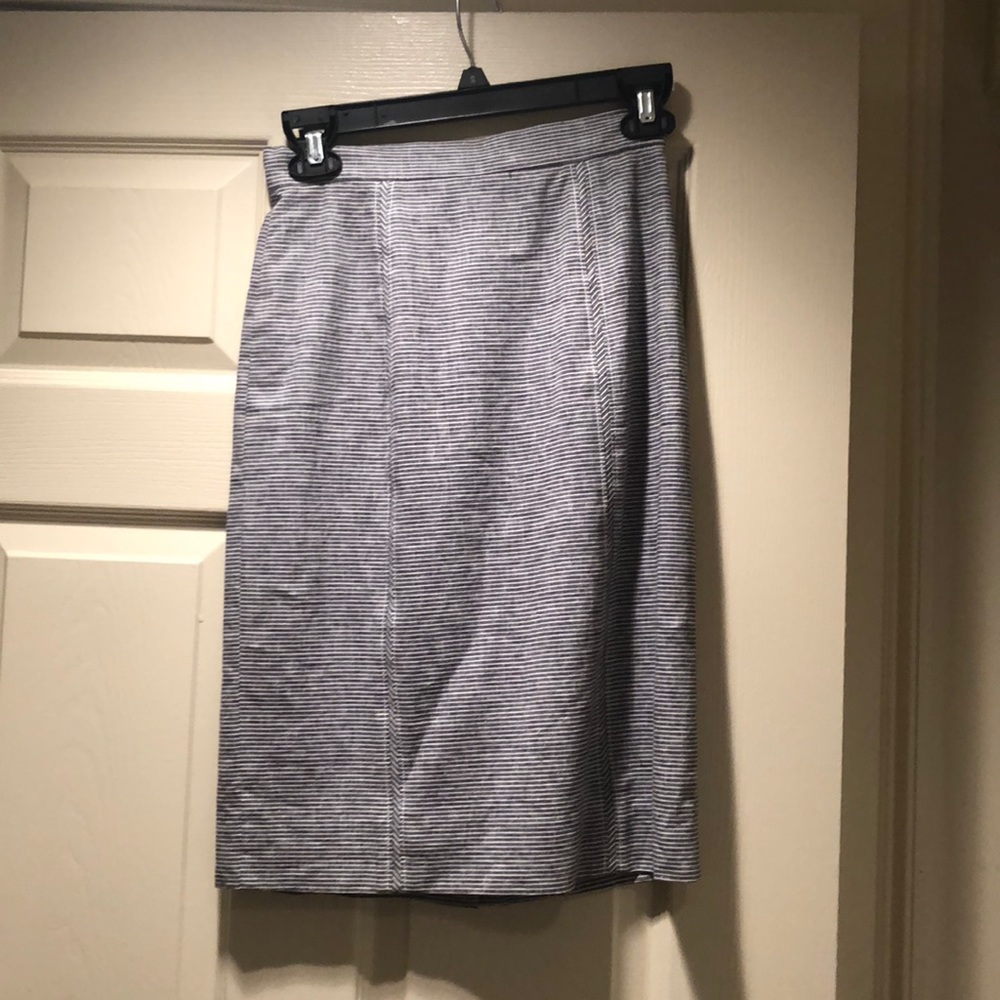 NWT Tahiti ASL seersucker pencil skirt